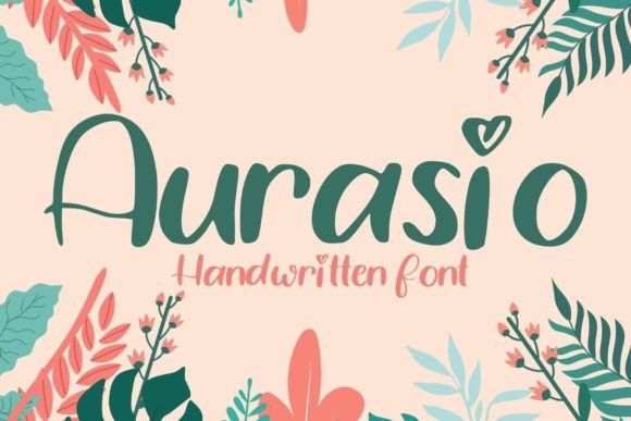 Aurasio: A Friendly Handwritten Font for Standout Designs