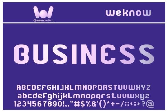 Business: A Versatile Sans Serif for Modern Design