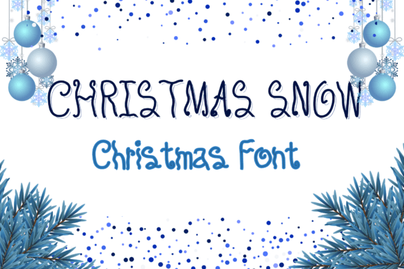 Christmas Snow: A Sweet Handwritten Font for Festive Designs