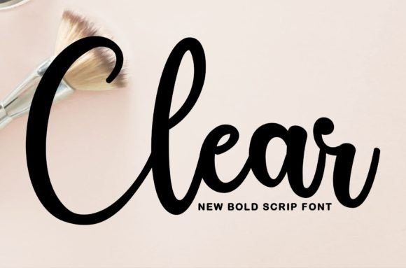 Clear: A Handwritten Script for Creative Design