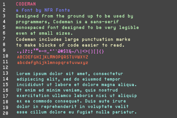 Codeman: A Modern Sans Serif for Bold, Creative Design