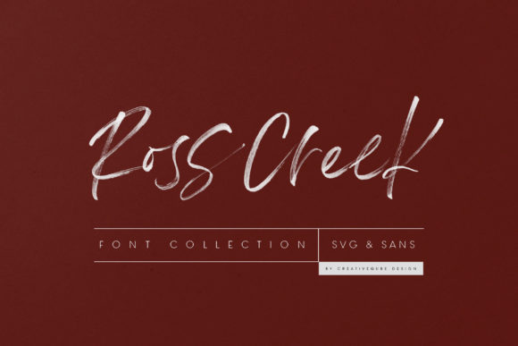 Discover the Ross Creek Font for Your Creative Projects
