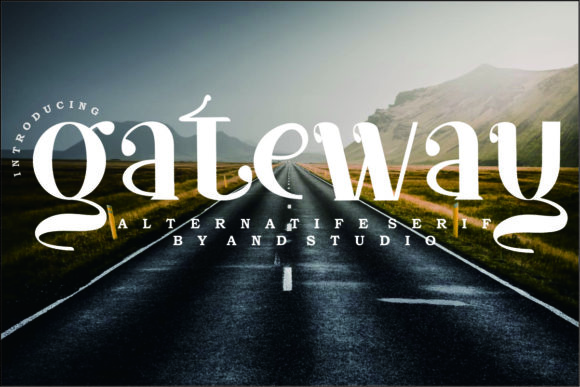 Gateway: The Elegant Serif Font for Modern Design