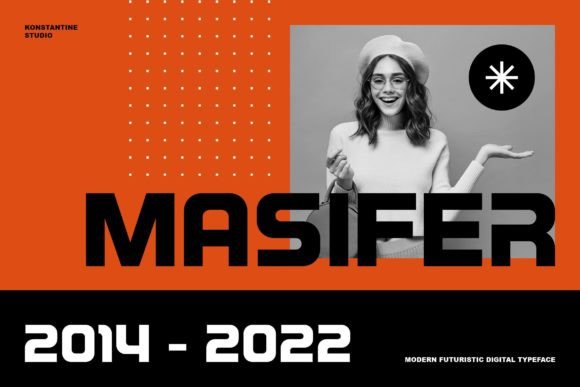 Masifer: A Futuristic Sans Serif for Dynamic Designs