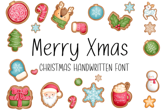 Merry Xmas: A Sweet Handwritten Font for Your Designs