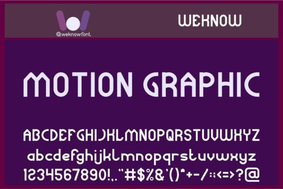 Motion Graphic: A Modern Sans Serif for Dynamic Designs