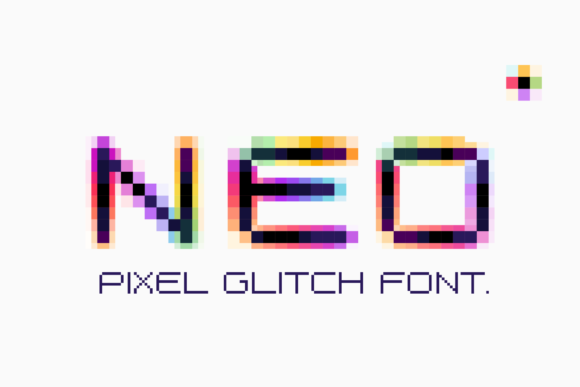 Neo Pixel: Your Vibrant Glitch Font for Digital Design