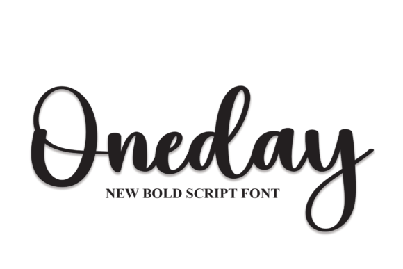 Oneday: Bold Typeface for Dynamic Sports & Brand Design