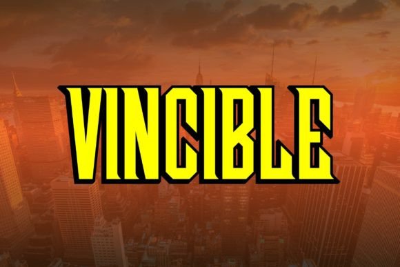 Vincible: A Techno-Crafted Sans Serif with Cartoon Charm