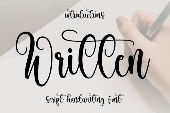 Written: A Magical Handwritten Font for Elegant Designs